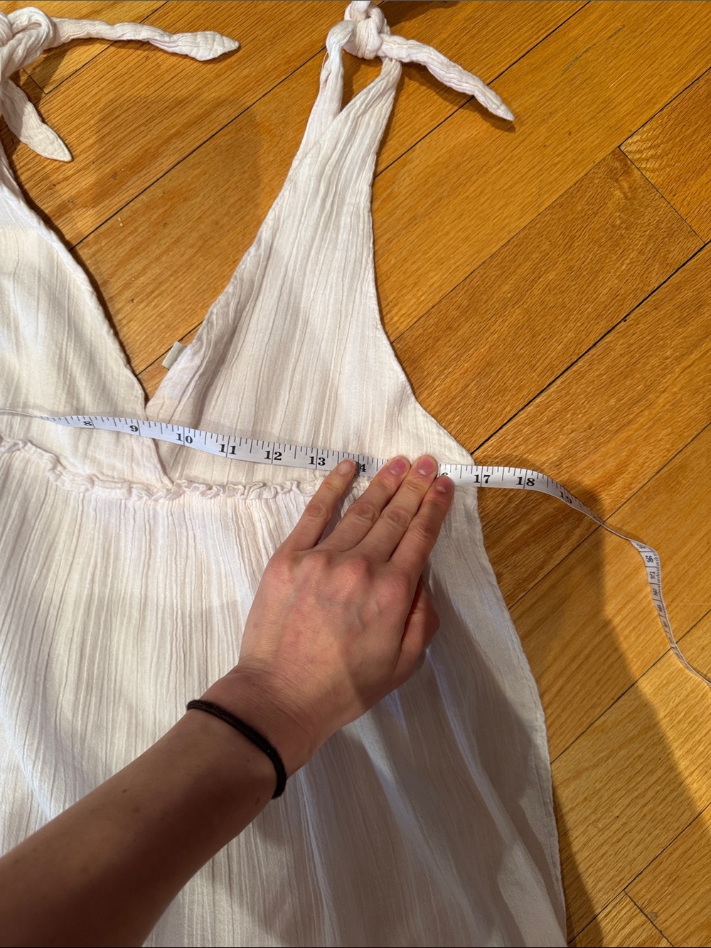 aerie gauzy dress fits big 100% cotton - Picture 2 of 3